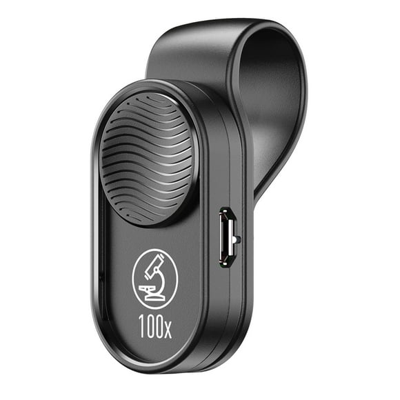 Portable Pocket Size 100x Magnification Digital Mini Lighted LED Lens