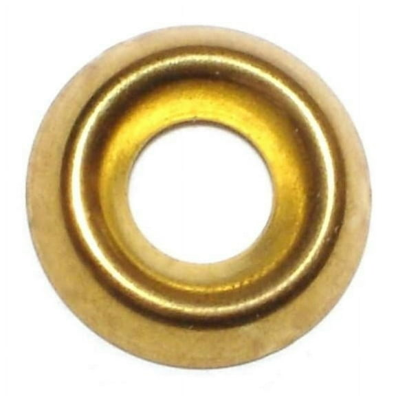 #12 x 17/64" x 21/32" Brass Finishing Washers FWB-102 (100 pcs.)