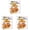transparent-3Pack, variant on Pastry Display Case, Bread Box for Kitchen Countertop, 4-Layer Adjustable Bread Box, Large Capacity Bread Storage Container for Home-Baked Breads, Muffins, Bagel, Bread Holder - 3 Pack