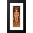 thumbnail image 2 of Georges de Feure 8x14 Black Modern Framed Museum Art Print Titled - A Joan of Arc (1898), 2 of 5