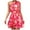 Hot Pink dresses for women 2023, variant on Wycnly Dresses for Women Fashion Elastic Waist Ruffle Layer Hem One Shoulder Mini Dresses Slash Neck Sleeveless Floral Print Summer Short Formal Dress Orange XL