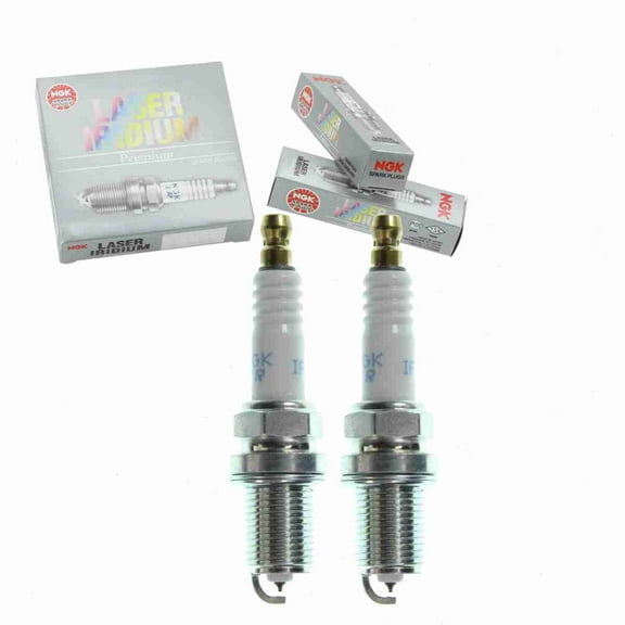 2 pc NGK 5648 Laser Iridium Spark Plugs for 4504 4702 A 004 159 14 03 FR7KI332S IK20TT PK20TT Ignition Wire Secondary Fits select: 2001,2003 VOLKSWAGEN NEW BEETLE