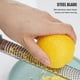thumbnail image 5 of Rallador Rallador de queso Citrus Zester Rallador de cítricos Zester de acero inoxidable con mango L Tomshoo Verde, 5 of 7