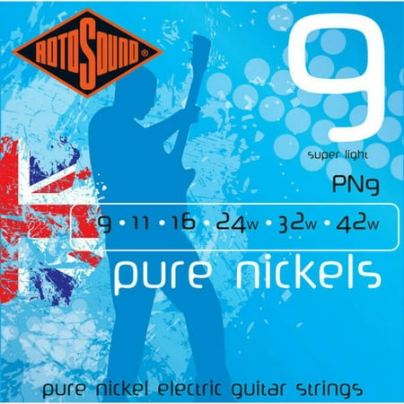Rotosound PN 9 Pure Nickel Electric Extra Light