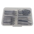 thumbnail image 1 of Reaction Tackle- Lead Drop Shot Weights - dropshot sinkers, 46 Piece kit, 1 of 6
