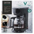 thumbnail image 2 of Cafetera Atvio 12 Tazas Negra, 2 of 4