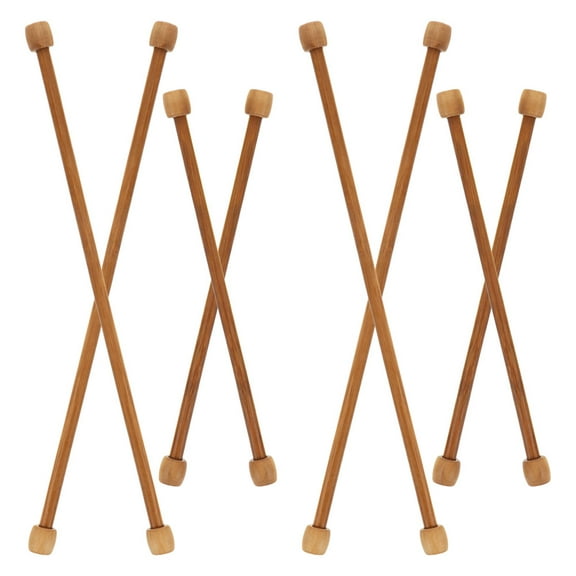 Homoyoyo 8 Pieces Natural Wood Wall Hanging Poles for Tapestry, Living Room and Office Decorative Display