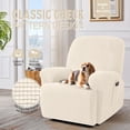 thumbnail image 2 of XUELC Lounge chair elastic single seat shaker velvet waterproof chair cover soft sofa with elasticized furniture protection cover, 2 of 11