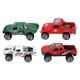 thumbnail image 1 of 4pcs Off Road Vehicle Model Simulated Graffiti Alloy 1/64 Scaled Pickup Racing Car Toy for 3 Years Old AboveType D, 1 of 4