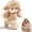 Brown2, variant on Running Plushies - 17.7inch Cute Running Little lamb Plush Toy, Interactive Moving Legs Stuffed Animals for Stress Relief, Christmas Birthday Gift
