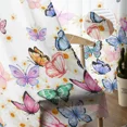 thumbnail image 6 of Colorful Butterfly Flower Yarn Curtain Window Tulle Curtains For Living Room Kitchen Window Treatments Voile Curtains, 6 of 7