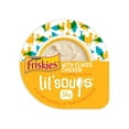 thumbnail image 1 of Purina Friskies Lil' Soups Flaked Chicken, Cat Treats 34g, 1 of 8