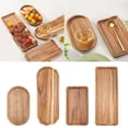 thumbnail image 2 of SDFGTstore Sustainable Wood Serving Tray Kitchen Supplies for Simplistic Home Decoration, 2 of 14