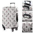 thumbnail image 5 of White Cow Dot Pattern Luggage Cover Fashion Suitcase Cover Baggage Covers Fit 25-28 Inch Luggage (Go Travel), 5 of 5