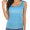 Blue, variant on FUTATA Workout Shirts for Women Short Athletic Active Sport Gym Shirts