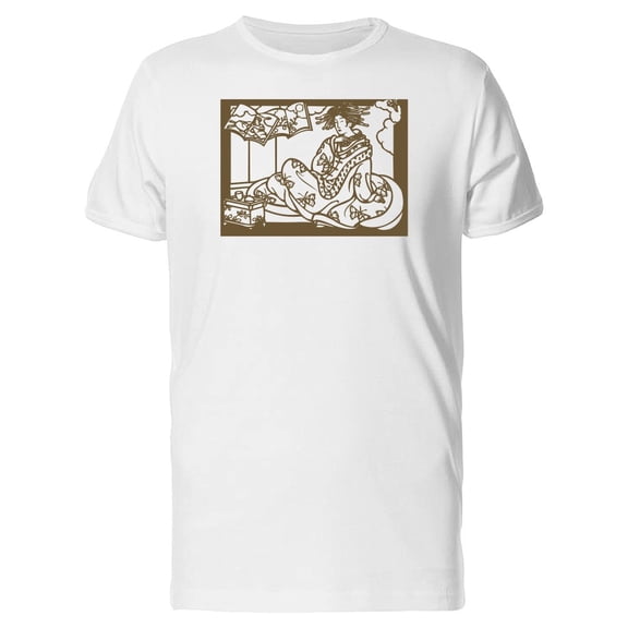 Japanese Gaisha Painting Tee Men's -Image by Shutterstock