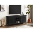 thumbnail image 2 of TV Stand 60 Inch Console ' Distressed Java Finish Entertainment Center, 2 of 6