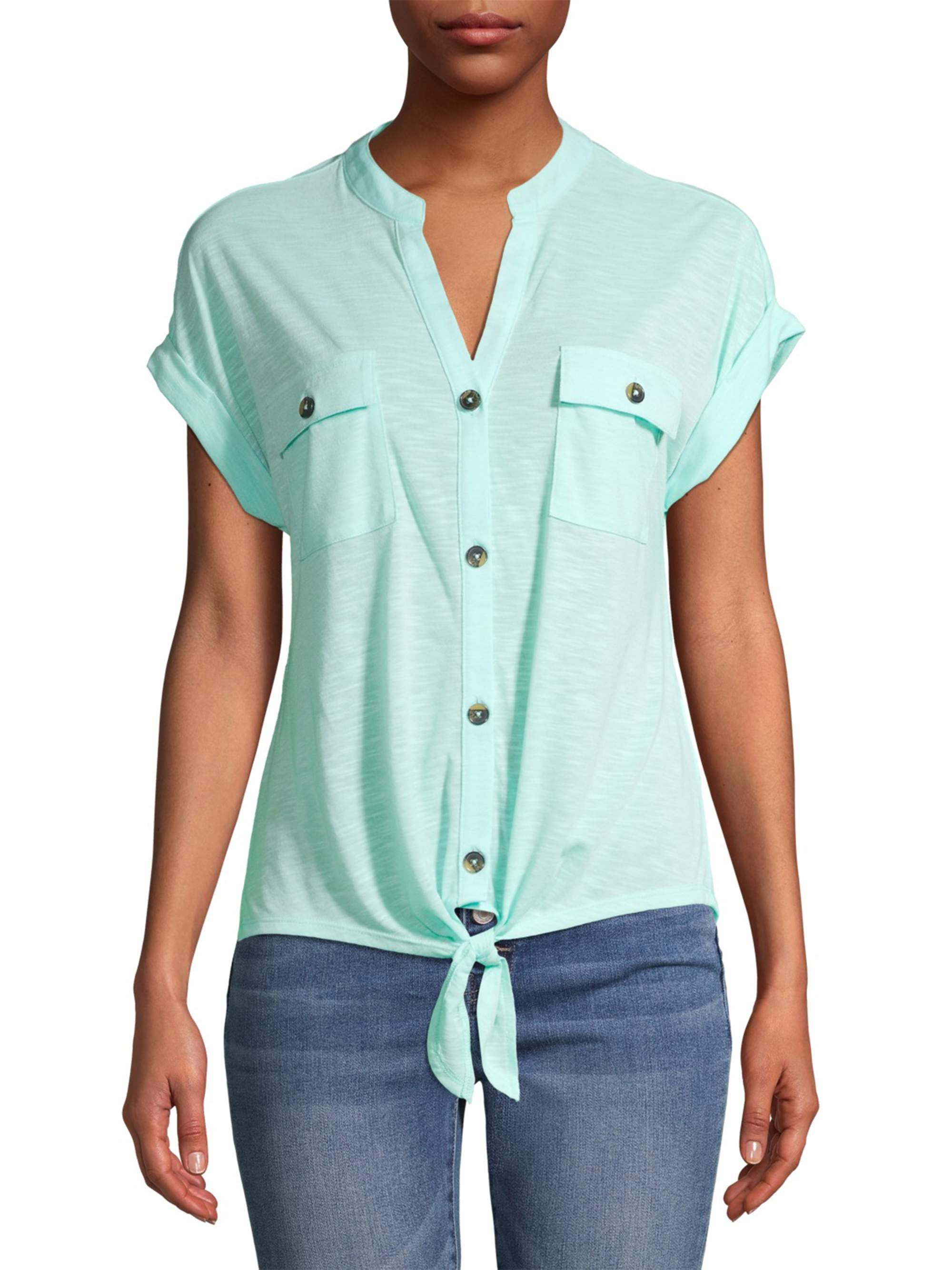 button down tie