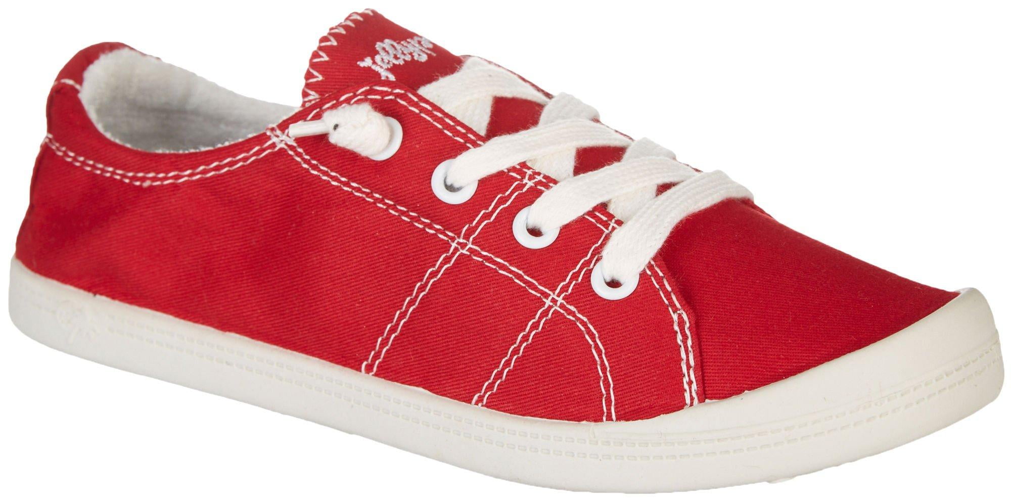 red jellypop sneakers