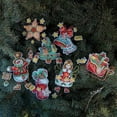 thumbnail image 4 of Christmas tree toy cross-stitch kit T-04C Set of pictures "Christmas toys", 4 of 7