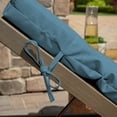thumbnail image 2 of ARDEN Outdoor Chaise Cushion, 21 x 72, Water Repellent, Fade Resistant 21 X 72, French Blue Texture, 2 of 6