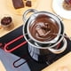 thumbnail image 1 of Olla para derretir chocolate de acero inoxidable 304 Olla para derretir cera Olla para derretir cera Recipiente para derretir a prueba de agua Utensilios para hornear Olla para derretir cera, 1 of 5