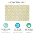 thumbnail image 3 of 2 x 3 Foot Heavy Duty Low Pile Area Rug - Ultra-Thin Non Slip Area Rug - Washable Cotton Indoor Rug for Front Door Foyer Rug for Entryway, 3 of 7