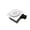 White, variant on Aero Pure AP120-SL W ow Profile 120 CFM 0.7 Sones Slim Fit Bathroom Ceiling Fan with Light Pad & Grille, White