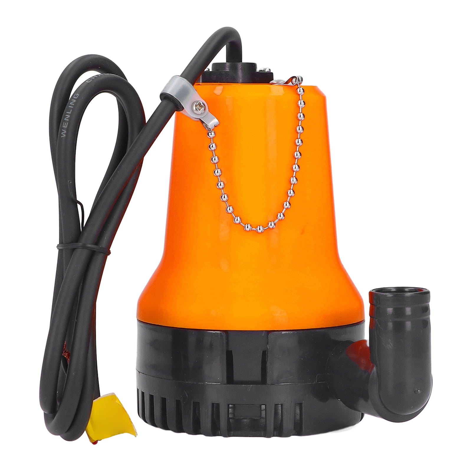 Ultra Quiet Water Pump, Portable Submersible Pump High Lift 24V 70L/min