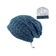 thumbnail image 1 of Guardurnaity Sombreros de capó con forro de satén Unisex, sombreros multifunción de moda, accesorios para el cabello, accesorios casuales de punto para Sombreros Azul, 1 of 6