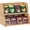 2 Tier, variant on Xuet 3 Tier Stackable Bamboo Tea Bag Organizer, Large Capacity Tea Storage Holder Rack with Removable Compartments for Countertop Cabinet Office