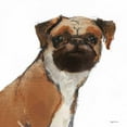 thumbnail image 3 of Tillmon, Avery 15x15 Black Modern Framed Museum Art Print Titled - Snug Watercolor, 3 of 5