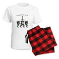 thumbnail image 5 of CafePress - Proud Member Of The BDB Cell Women's Light Pajamas - Women's Short Sleeve Print T-Shirt and Pants Light Cotton Pajama Set, 5 of 7