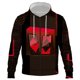 thumbnail image 1 of Sudadera con capucha y cremallera con estampado 3D de humo colorido para hombre y mujer, divertida, de moda urbana, informal, deportiva, de gran tamaño., 1 of 6