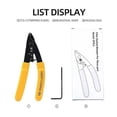 thumbnail image 2 of Cfs-3 3-Hole Fiber Optic Stripper for Stripping Fiber Coatings from 125 m to 250 m, 2 of 3
