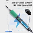 thumbnail image 6 of Cordless Rechargeable Soldering Iron Kit with 3 Temperature Adjustments Ideal for Home Appliance Repair and DIY Projects, 6 of 8