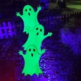 thumbnail image 3 of Lilgiuy Halloween Decorations 3 Ghost Yard Signs Stakes Lawn Decorations Signs Hanging Ghost with Luminous Face Sticker for Garden Yard Scary Halloween Party Supplies Props Outdoor Decorations, 3 of 5