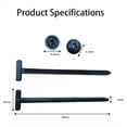 thumbnail image 4 of Hebilla Universal de Nailon para Bridas de Cables, Herramienta Multiusos para Bridas de Plástico, Autoblocante, Resistente, 100 Unidades, 4 of 7