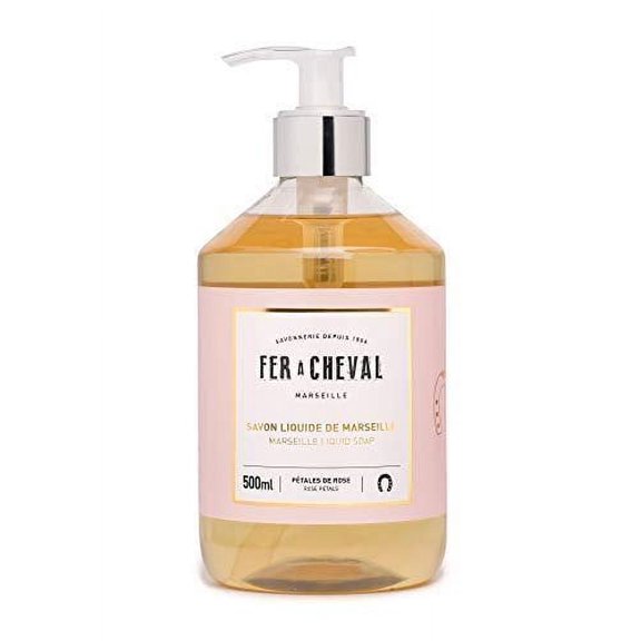 Fer a Cheval Marseille Liquid Soap - Rose Petals 500 ml