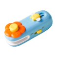 thumbnail image 2 of Jubipavy Flower Sealing Small Hand Pressure Household Charging Sealing Mini Portable Snacks Plastic Bag Heat Sealing, 2 of 7