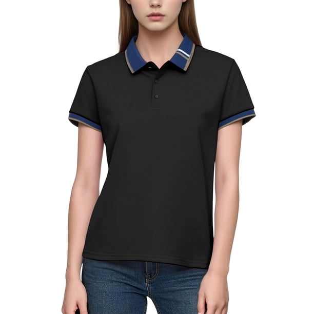 TaTaai Women's Casual Short Sleeve Turn-Down Collar Shirt Top Loose Fit Summer Blouse Button Up Office Daily Wear Plus Size Gift