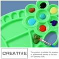 thumbnail image 3 of SHOWERORO 1Set Painting Palette Tray for Professional Painters Color Mixing Easy Use, 3 of 7