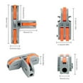 thumbnail image 5 of 30pcs connectors T-type lever wire connectors and 1 in 2 out splitter, 5 of 10