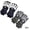 Black+Gray, variant on CSCHome Snowmobile Gloves Men Women Ski Gloves Waterproof Windproof Touch Screen Snowboard Gloves Winter Warm Gloves with Wrist Strap 2PCS