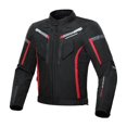 thumbnail image 3 of facefd ARMORED 600D Motorcycle Jacket For Men Dualsport Motocross Racing Biker XL, 3 of 9
