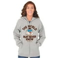 thumbnail image 3 of The World May Never Know Tootsie Pop Zip Up Hoodie Men's Women's Brisco Brands S, 3 of 6