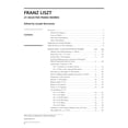 thumbnail image 2 of Alfred Franz Liszt 21 Selected Piano Works (Book and CD), 2 of 7