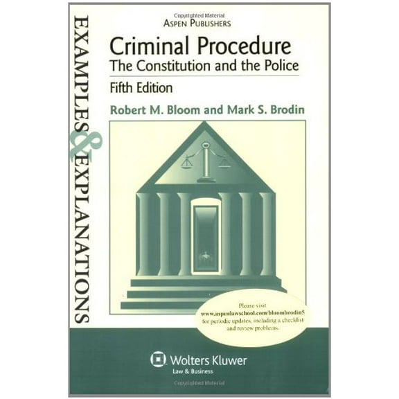 Pre-Owned Criminal Procedure: The Constitution and the Police (Paperback) 0735562911 9780735562912
