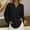 Black loose fit button down top for women a1, variant on Yrmaups Loose Fit Button Down Long Sleeve Top for Women, Plus Size Collared Casual Blouse, Soft Solid Pullover Tee for Fall Winter Office Daily Wear, Orange S