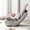 Gray + Metal + Linen, variant on Single sofa reclining chair Japanese chair lazy sofa tatami balcony reclining chair leisure sofa adjustable chair